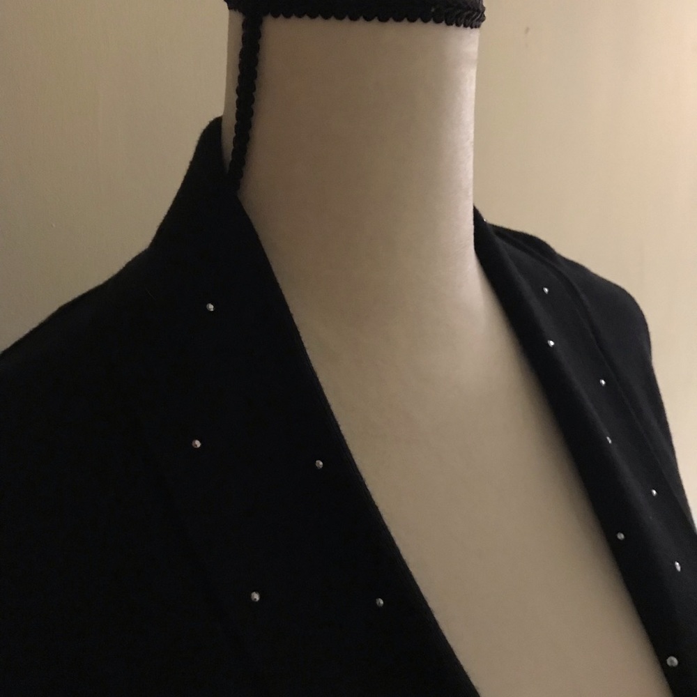 Ruby Rd. black sweater PM - Picture 2 of 7